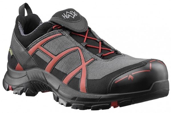 S3 HAIX BLACK EAGLE SAFETY 40 LOW GREY/RED
